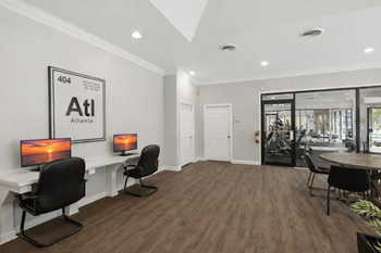 The village at wesley chapel resident business lounge